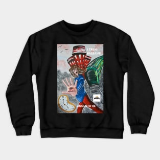 Augusto Re - I treni passanti Crewneck Sweatshirt